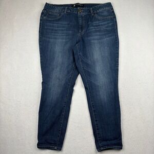 A&I Flawless Fit Jeans Womens 18W Slim Leg Stretch Plus Size